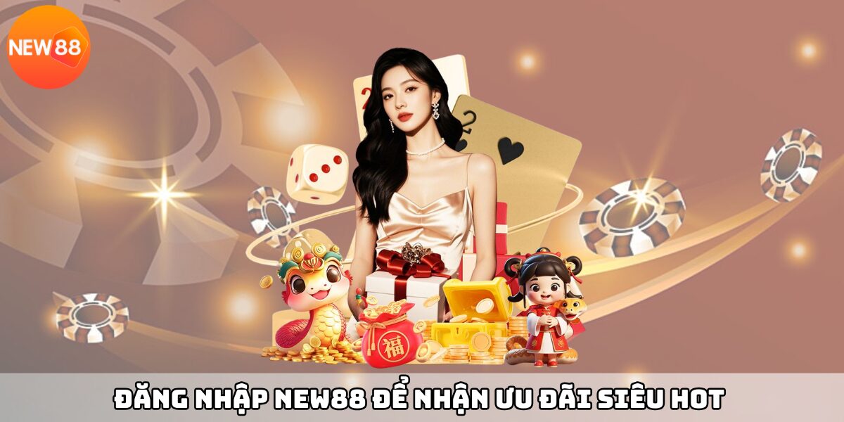 Đăng nhập New88 để nhận ưu đãi siêu hot và trải nghiệm đẳng cấp